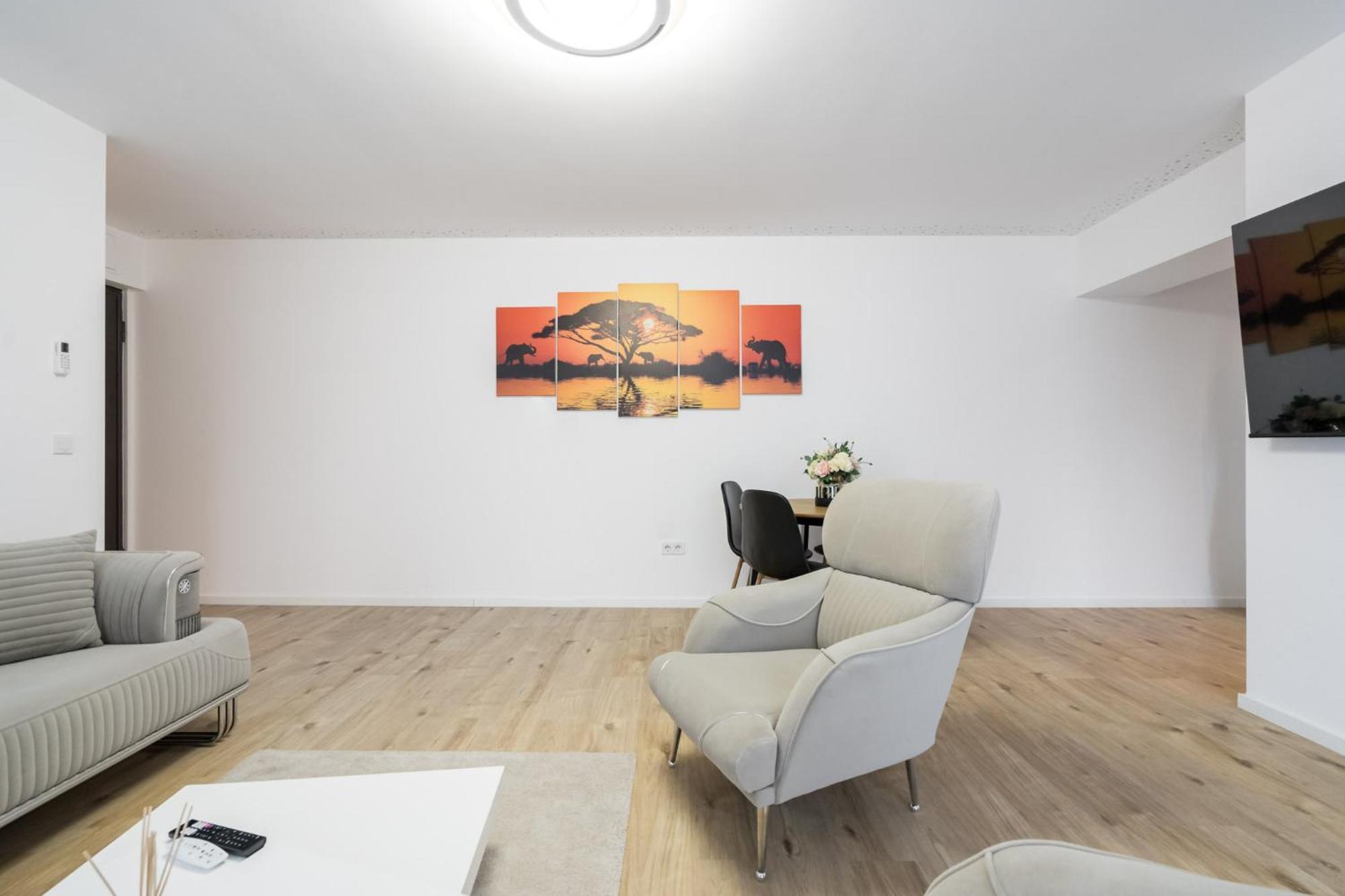 Apartamento Breeze - Modern Escape In Pipera Bucarest Exterior foto