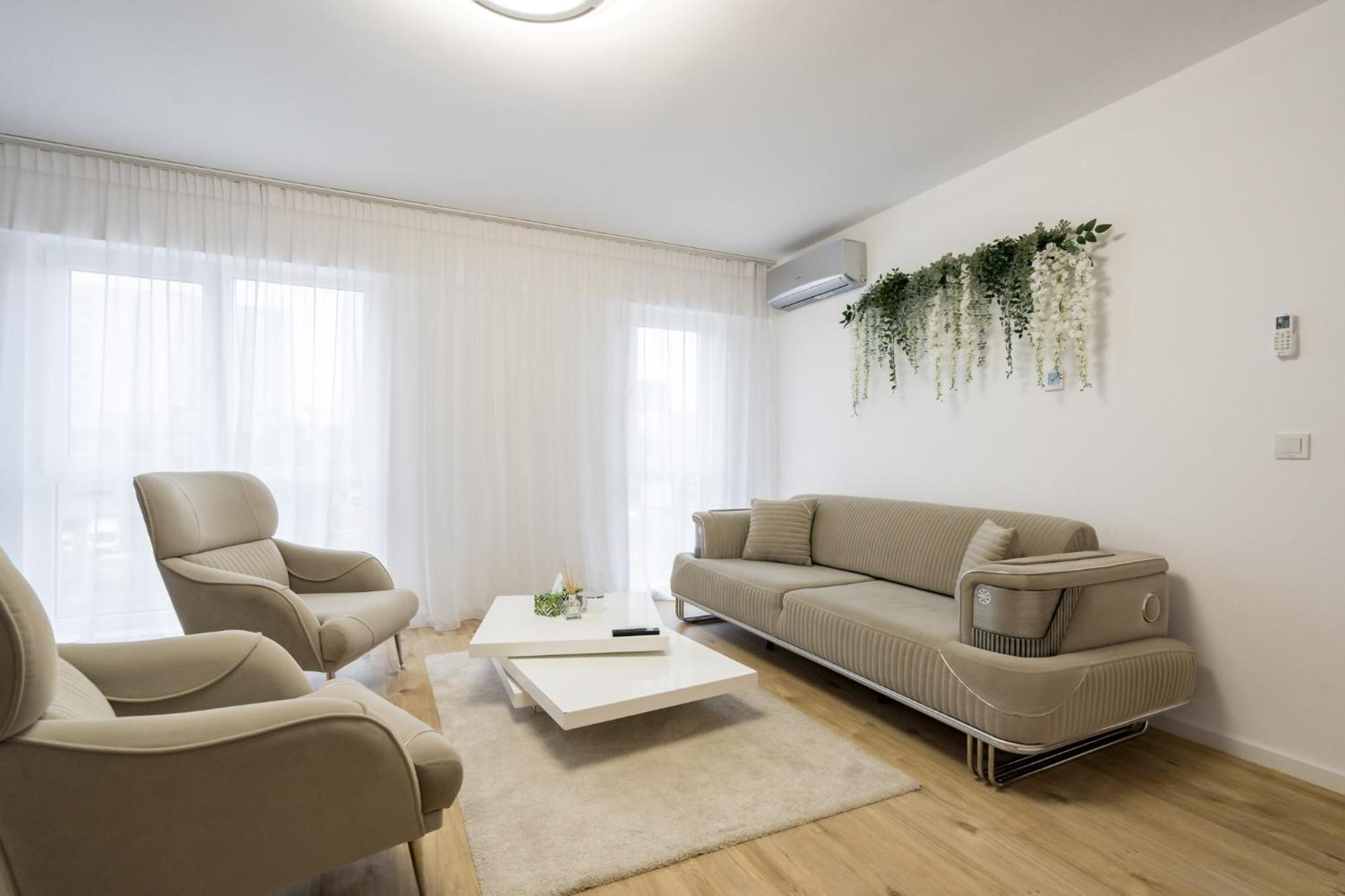 Apartamento Breeze - Modern Escape In Pipera Bucarest Exterior foto