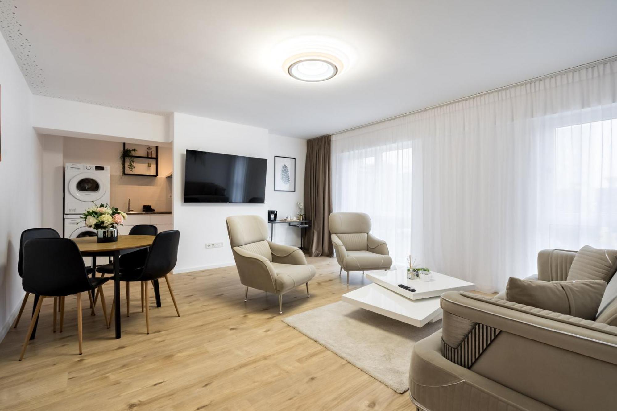 Apartamento Breeze - Modern Escape In Pipera Bucarest Exterior foto